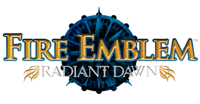 Fire Emblem Radiant Dawn title screen for Wii